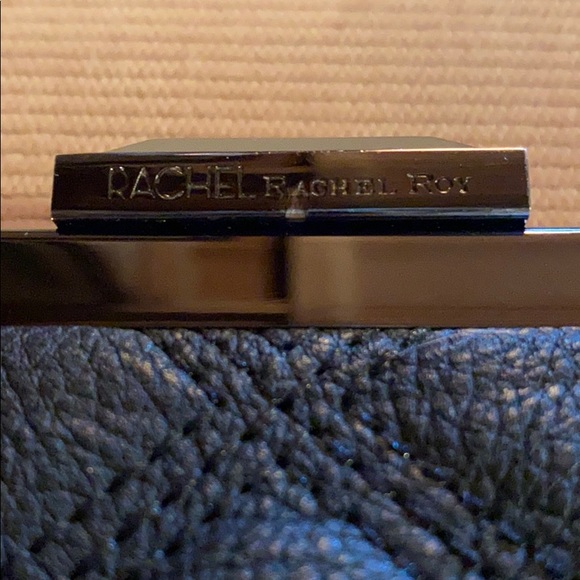 RACHEL BY Rachel Roy Black Clutch - Picture 5 of 9